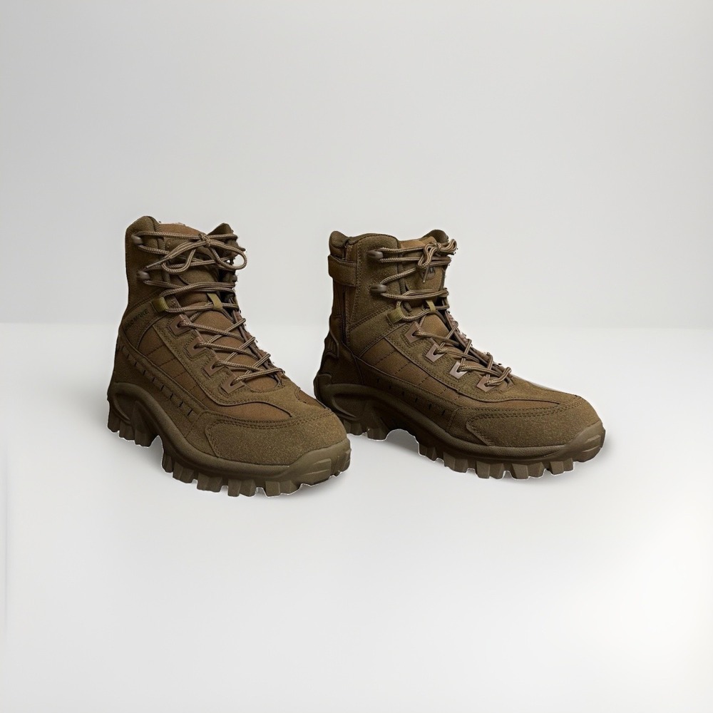 UNZHIUO MAKE 5.AA Tactical Combat Boots Men's EU 43 Coyote Side Zip NEW